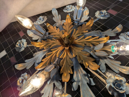 Wandlampe Deckenlampe floral Florentiner Lampe 4 Brennstellen 45cm 2v.2 - Bild 5 von 15