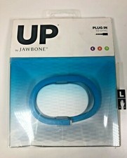 Jawbone Up Wristband Bracelet Health Tracker Blue JBR06b-LG Size Large