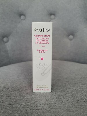 Pacifica Clean Shot Hyaluronic & Flowers 5% solution + Rose 0.80 oz