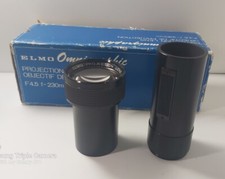 ELMO OMNIGRAPHIC protection lens F4.5.5 F230mm. JAPAN.