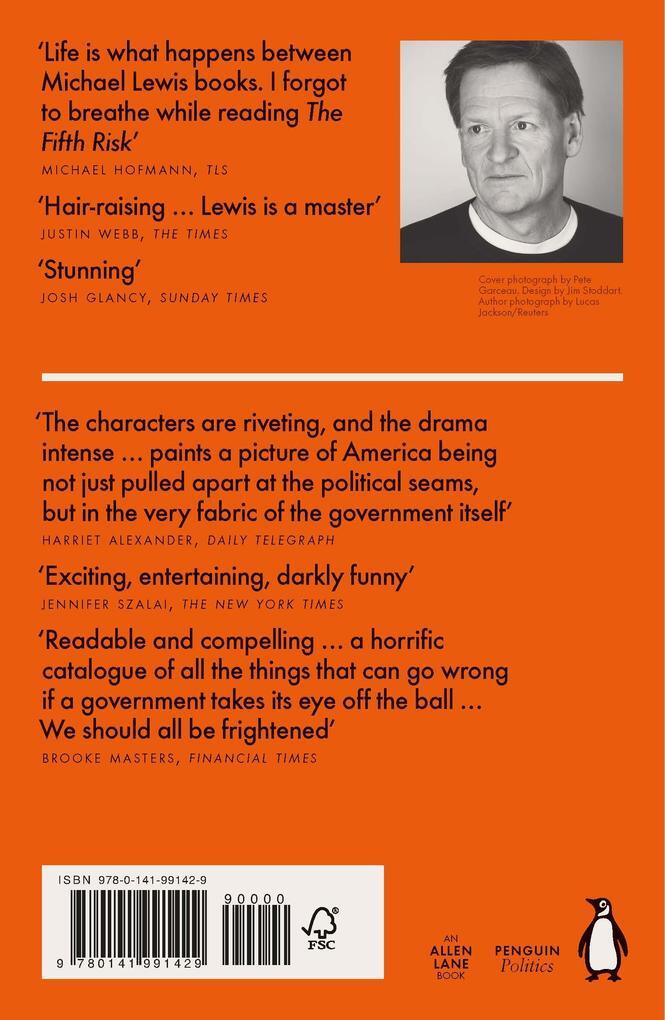 Thumbnail - The Fifth Risk | Michael Lewis | 2019 | Englisch