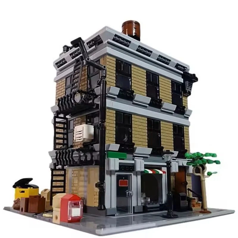 MOC-162822 Super Heroes' Apartment Modular Building with Interior 2712 Pieces - Image 3 of 4