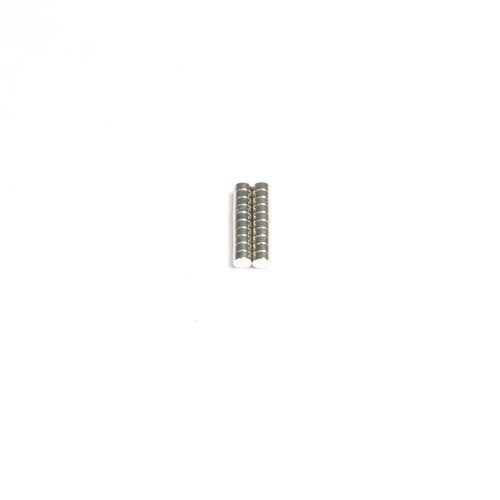 50 x Neodym Magnet Scheiben 2x1mm klein Mini Magnet Scheibe 2mm x 1mm Rund Flach - Bild 3 von 6