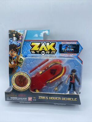 Zak Storm Super Pirate Zak's Hover Vehicle With Treasure Coin