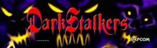 Dark Stalkers Arcade Marquee - 26" x 8"