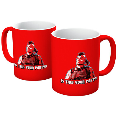 Is This Your Party? Lustige Weird Science 80er Comedy Tasse Kaffee alle Farben