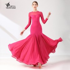 Adult Lady Fashion Modern Dance Waltz Dress National Standard Dance Show Dress
