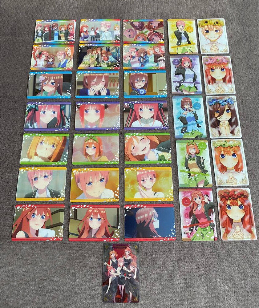 The Quintessential Quintuplets Season 2 Metallic Card Collection (Box