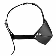 Mouth Harness with Ball Gag Muzzle Bondage Fetish Restraint Gear