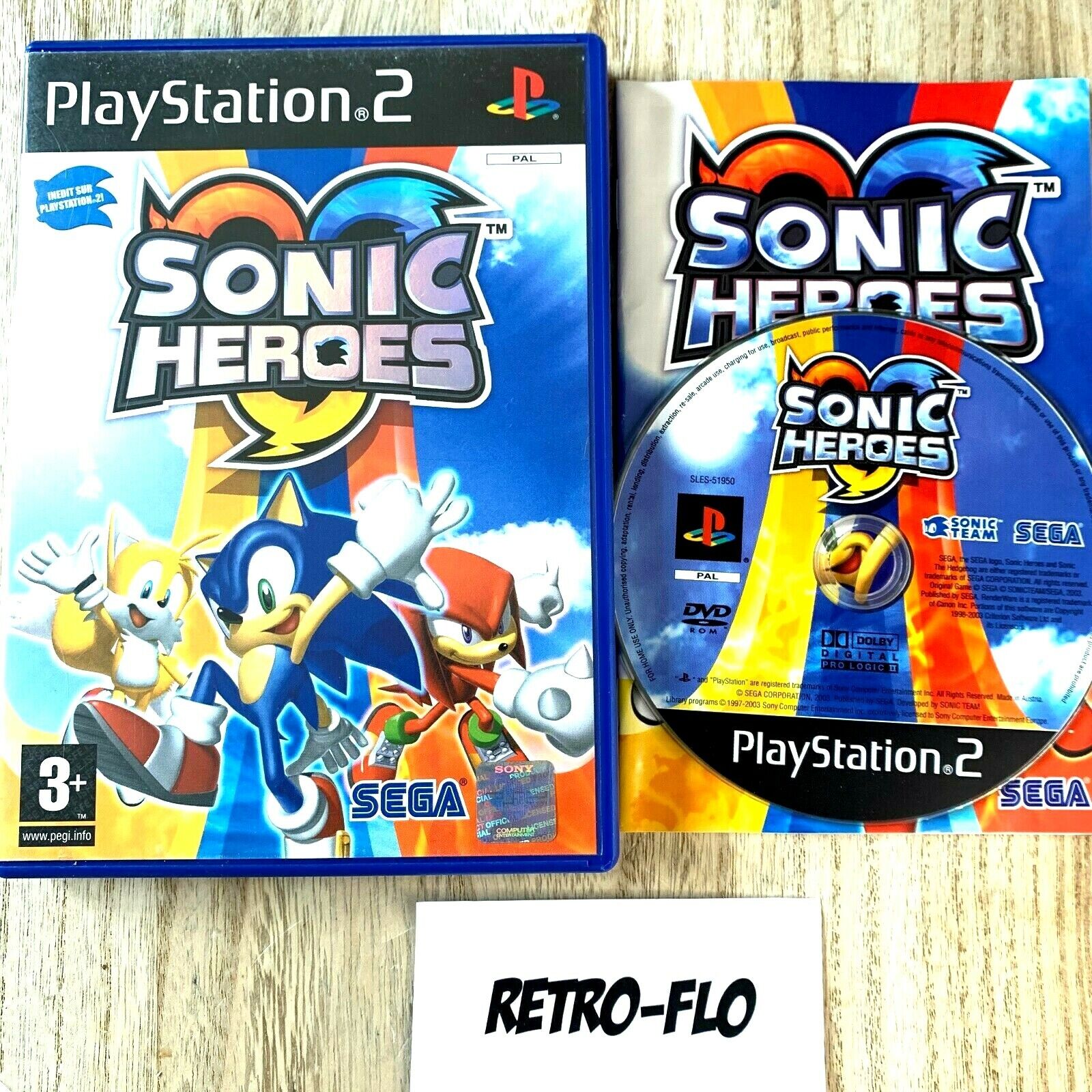 Sonic Heroes  Playstation 2 - Geek-Is-Us