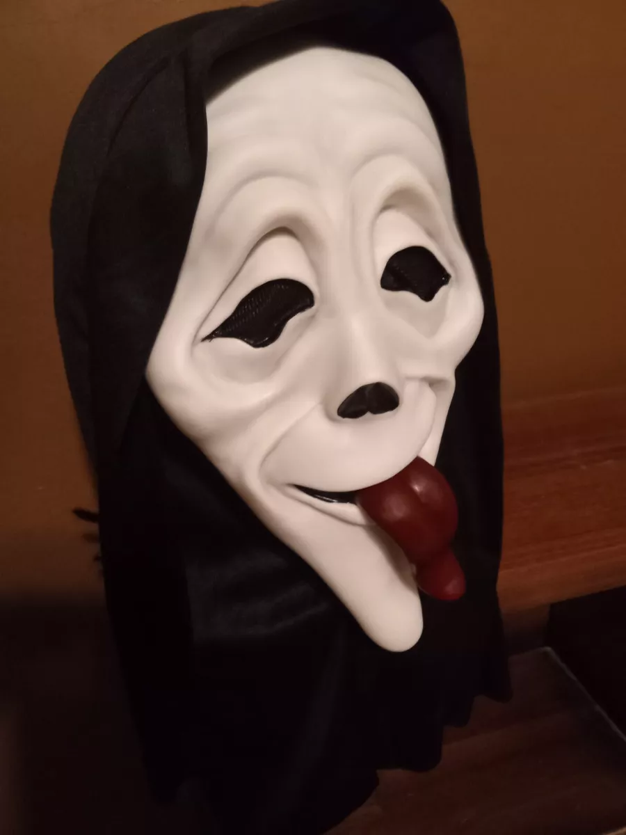 Scream Ghostface Scary Movie Whassup! Tongue Stoned Mask Wassup! Ghost Face  2022