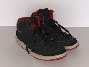 jordan 1 flight 5 black and red