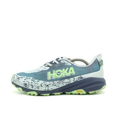 Hoka One Herren Speedgoat 5 Schuhe Blau Mint Synthetik Laufschuhe EU 43 1/3