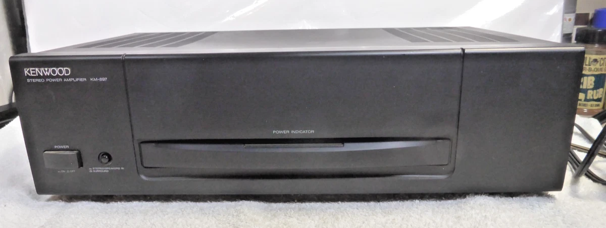 Kenwood Raw Cable Speaker Jacks Home Audio Power Amplifiers for