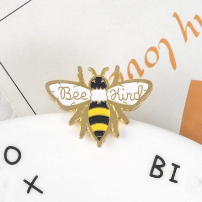 Bee Kind Beekeeper Honey Apiary Hive Queen Enamel Pin FREE USA Shipping P-003A