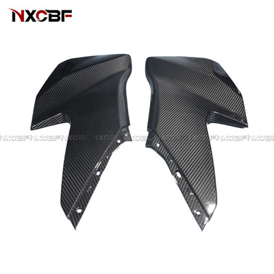 For 2021-2025 Kawasaki ZX-10R ZX10R Carbon Fiber Front Headlight Cover Side 