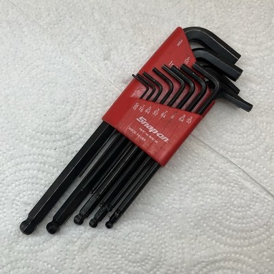 Snap-On #BHS13A set  Allen ball-end SAE wrench set