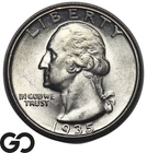 1935 Washington Quarter, Lustrous Choice BU++
