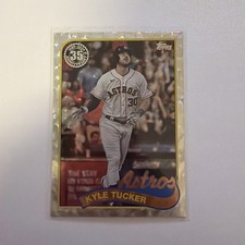 2024 Topps Series 2 - 1989 Topps Baseball Mega Box Foilboard Kyle Tucker #89B2-6