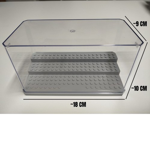 3x Vitrine Acryl Showcase zur Aufbewahrung Präsentation von Lego Minifiguren Neu - Bild 2 von 4