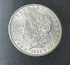 1885-CC Uncirculated Carson City GSA Morgan Silver Dollar - Case is Damaged