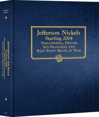 #ad U.S. Jefferson Nickels: Starting 2004 Whitman Classic Coin Album $35.96