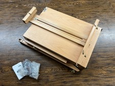 Artist's Loft French Easel w/Palette Holder Adjustable Storage Tray Open Box