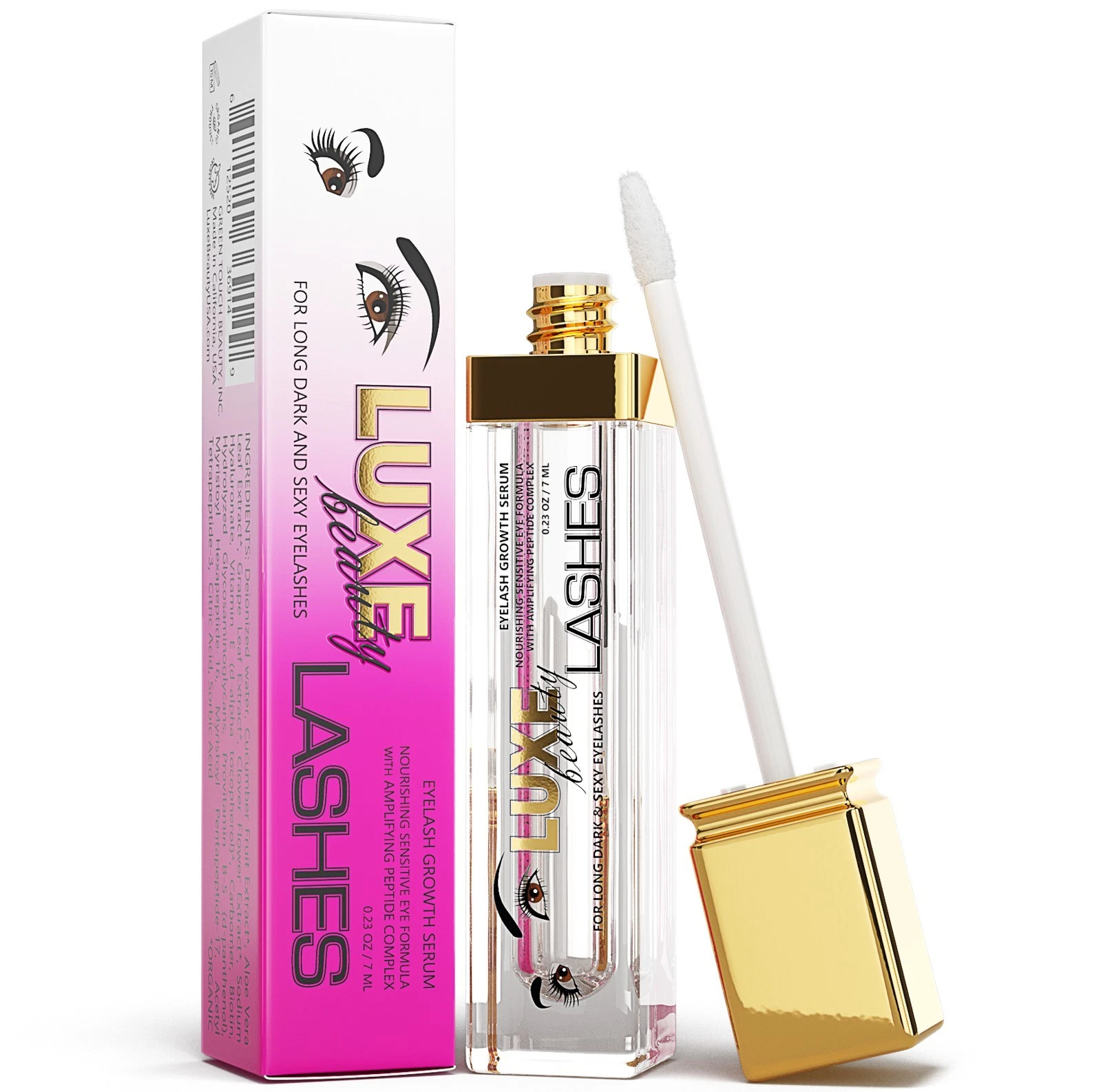 Luxe Beauty Lashes | Lash Growth Serum | Premium Formula | Fast Results
Opens in a new window or tab