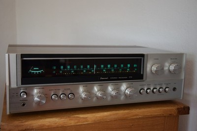 Sansui 771  Stereo Receiver,Top