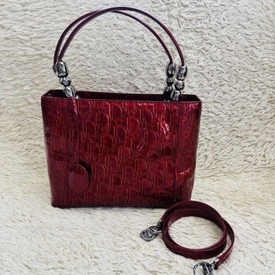 Christian Dior Malice Pearl 2WAY Shoulder Bag Trotter | eBay Christian Dior Malice Pearl 2WAY Shoulder Bag Trotter | eBay