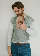 Solly Baby NEW Pepper Liberty Fabric Green Floral Baby-wearing Wrap