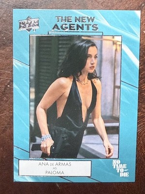 ANA de ARMAS Paloma 2025 Upper Deck JAMES BOND NO TIME TO DIE NEW AGENTS NA-8
