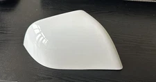 PEARL WHITE RIGHT WING MIRROR COVER CAP FIT TESLA MODEL 3 2018-23 DRIVER PPSW