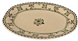 Vintage Johnson Brothers Provence Oval Serving Platter Staffordshire Old Granite