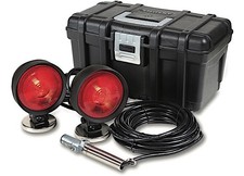 Custer Products Hdtl30b Round Base Heavy Duty Towing Lights 4-pin Plug 30 Cord Custer Products Hdtl30b Round Base Heavy Duty Towing Lights 4-pin Plug 30 Cord