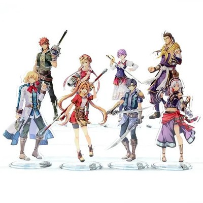 The Legend of Heroes Trails in the Sky 1st Acryl Stand Figure Main 8 Set