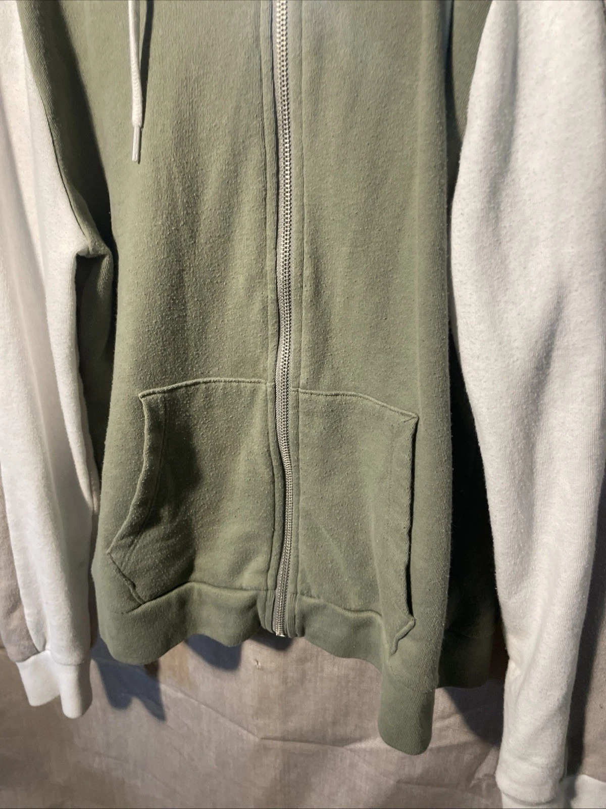 UNDERCOVER Victoria's Secret rosa felpa con cappuccio donna S verde con logo cane giacca zip intera Terry