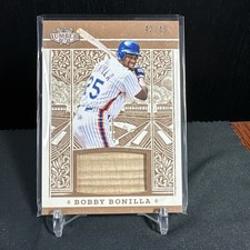 42/45 BOBBY BONILLA BRONZE GAME USED LUMBER RELIC 2025 Leaf Lumber #GL-12 METS !