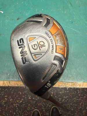 Ping G10 18 degree hybrid. Left handed