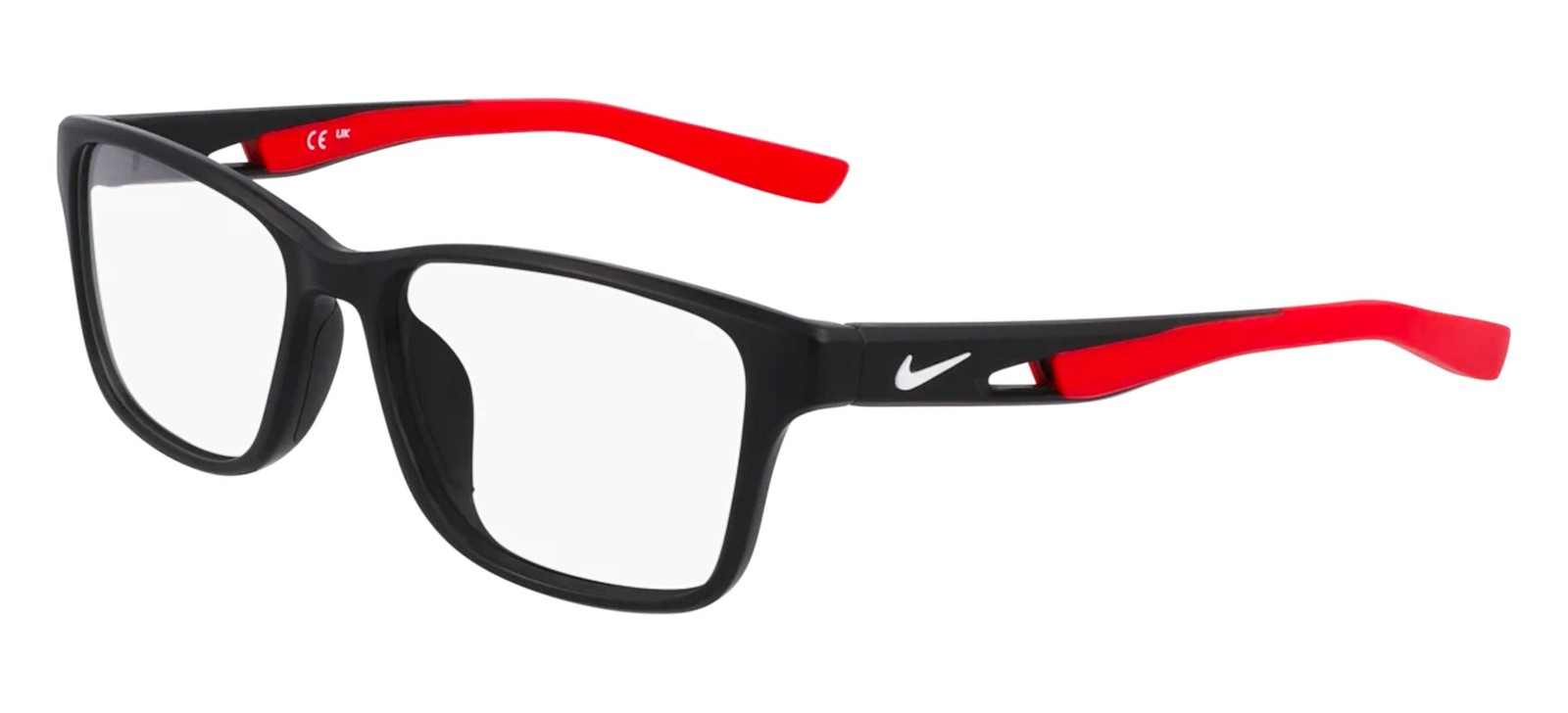 Occhiali da Vista Nike 5038 MATTE BLACK/UNIVERSITY RED 50/14/135 junior