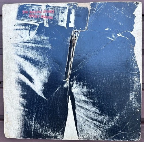 The Rolling Stones Sticky Fingers 1971 LP COC 59100 (Zip works) VG Tested !!!