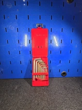 Snap-on Tools AWM110DHK 11-Piece Metric L-Shaped Hex Key Set 2mm-12mm NICE 