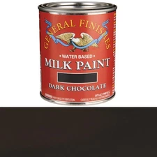 General Finishes Dark Chocolate Milk Paint Pint