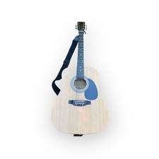 Burswood Esteban Musician Signed 6-String Acoustic Dreadnought Guitar w/ Case