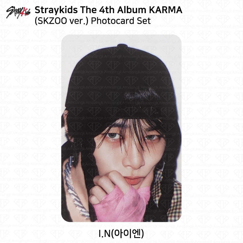 Stray Kids The 4th Album Karma SKZOO ver. Official Photocard KPOP