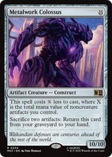 Metalwork Colossus MTG R 204 Commander: Marvel Super Heroes MSC NM