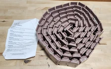 UNI CHAINS LF-880-TAB-K325 10FT BROWN ROLLER CHAIN 34LF880TK325   *PI