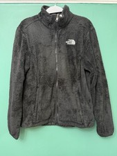 Womens North Face Fleece Zipthru. Medium. Black. SKU 90068