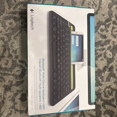 Logitech K480 Multi-Device Bluetooth Keyboard - Black