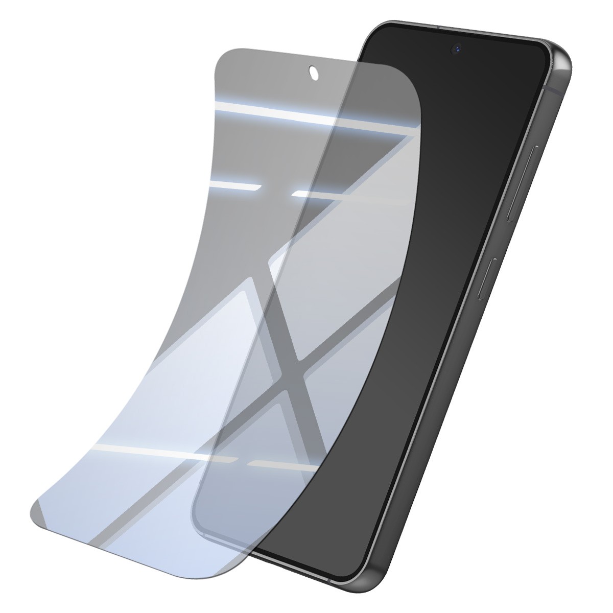 Film Protecteur Rhinoshield S23 Premium : Verre Souple Impact Flex 3D Haute Transparence